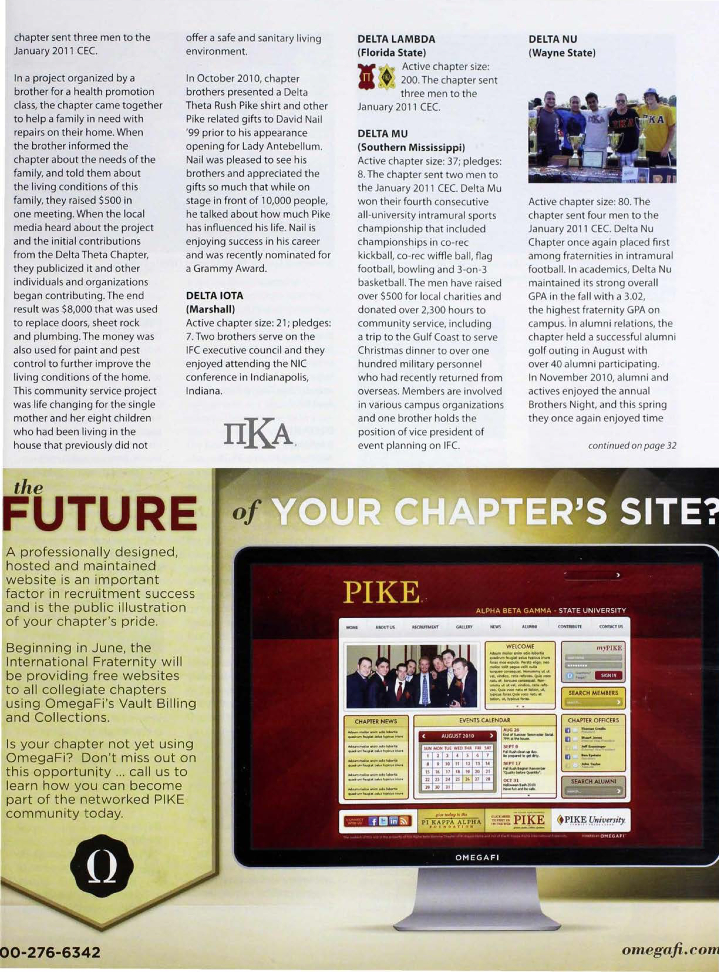 The Future of Your Chapter's Site?